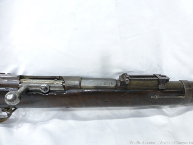 German Mauser Erfurt Gewehr 71/84 11mm 32" Mfg 1887 GREAT-img-3