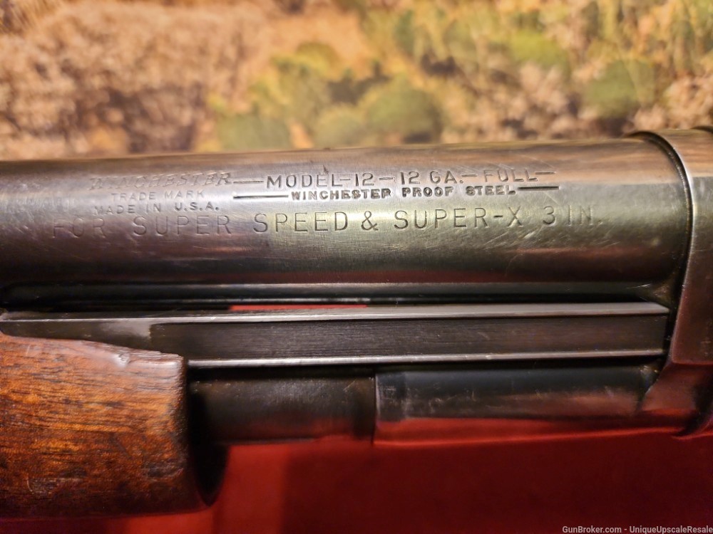 Winchester model 12 Heavy Duck Gun 3 inch shell 12 ga 1960-img-1