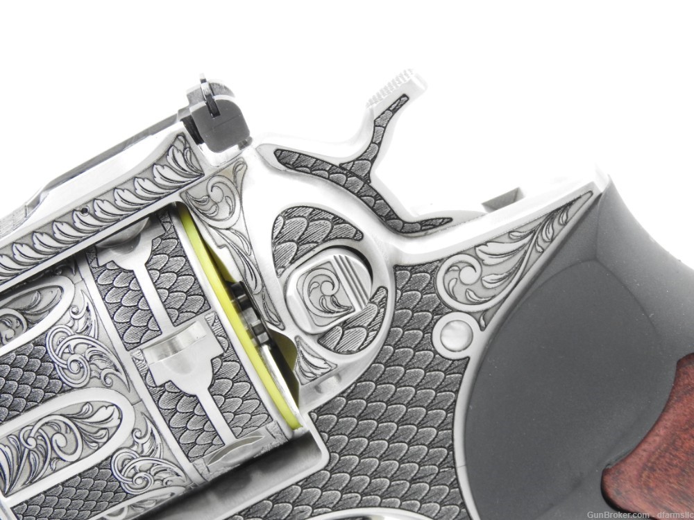 Rare Collector Custom Engraved Ruger GP100 Limited Edition 357 MAG 4 Inch-img-7