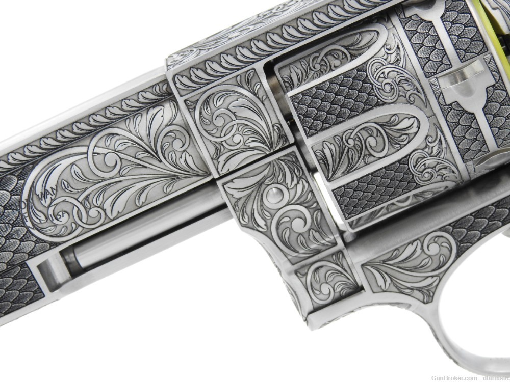 Rare Collector Custom Engraved Ruger GP100 Limited Edition 357 MAG 4 Inch-img-5