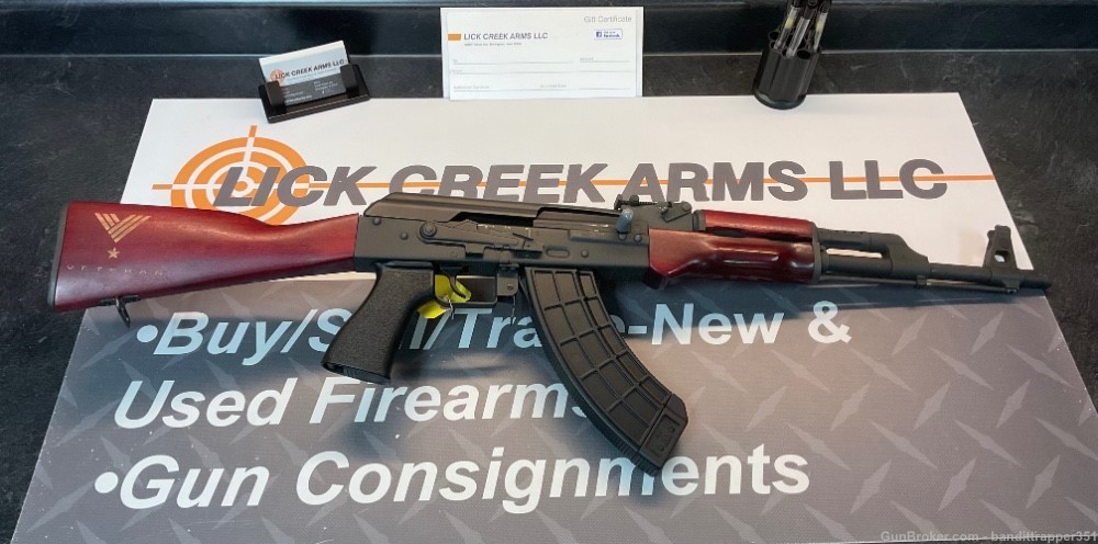 Century Arms AK47 7.63x39 VETERAN with red wood-img-0