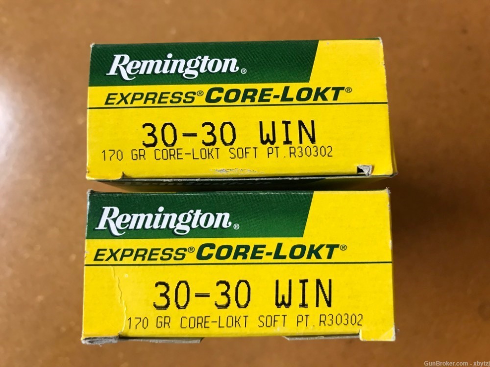 30-30  ammo 100 rounds Winchester Power-Point and Remington Core-Lokt-img-1