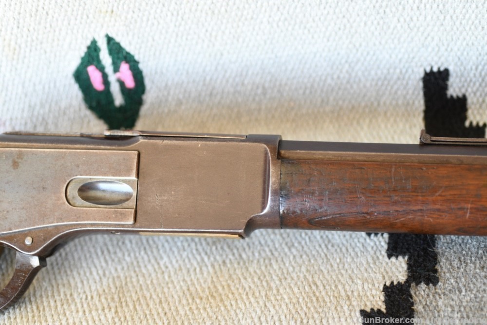 Winchester 1876 rifle 45-75 from 1887 has rack number-img-19