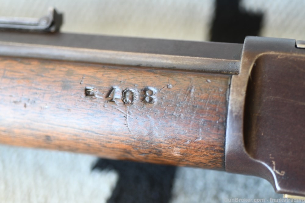 Winchester 1876 rifle 45-75 from 1887 has rack number-img-7