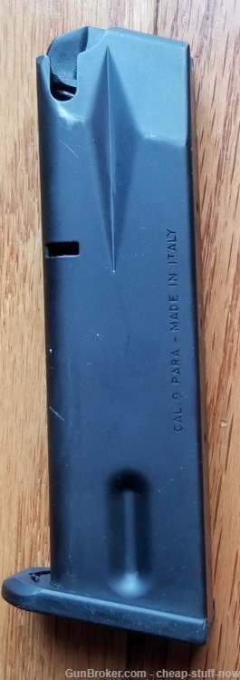Factory Original Italian Beretta Couger 8000 9mm 15 Round Magazine Clip-img-0