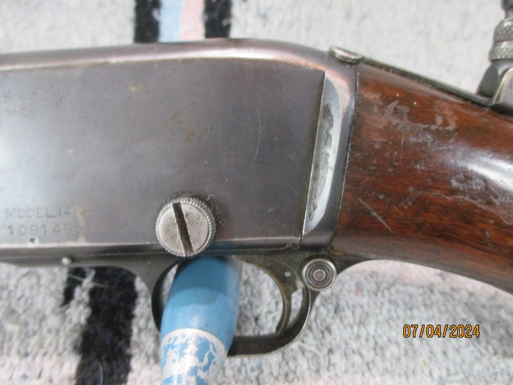 Remington Model 14 30 Remington w/Marbles peep-img-13