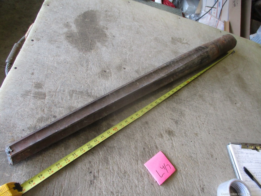 43" Demilled 25mm Bushmaster Barrel Section, No Chamber or Muzzle-img-0