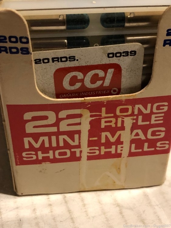22 lr shotshells CCI mini mag 22 shot -img-1