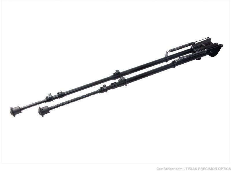 Pivot Bipod 15-27Inch Long Hunting Rifle Bipod with Picatinny Rail Adapter-img-6