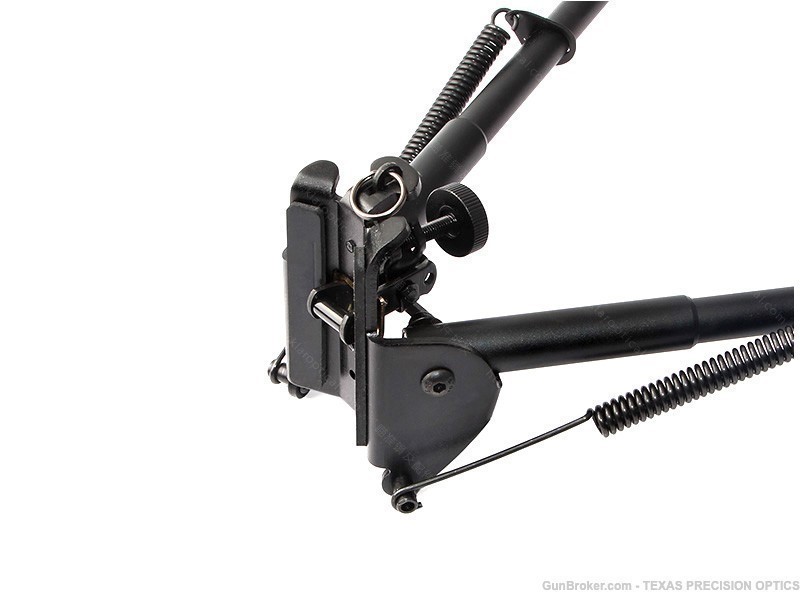 Pivot Bipod 15-27Inch Long Hunting Rifle Bipod with Picatinny Rail Adapter-img-7