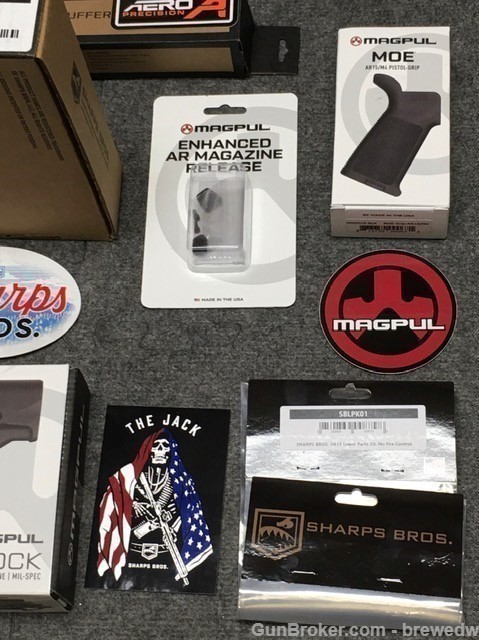 Sharps Brothers THE JACK Gen 2 / Magpul AR-15 Billet complete lower receive-img-26