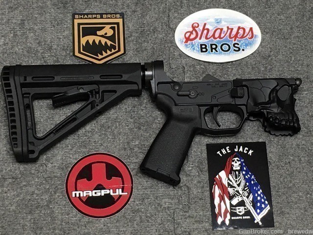 Sharps Brothers THE JACK Gen 2 / Magpul AR-15 Billet complete lower receive-img-4