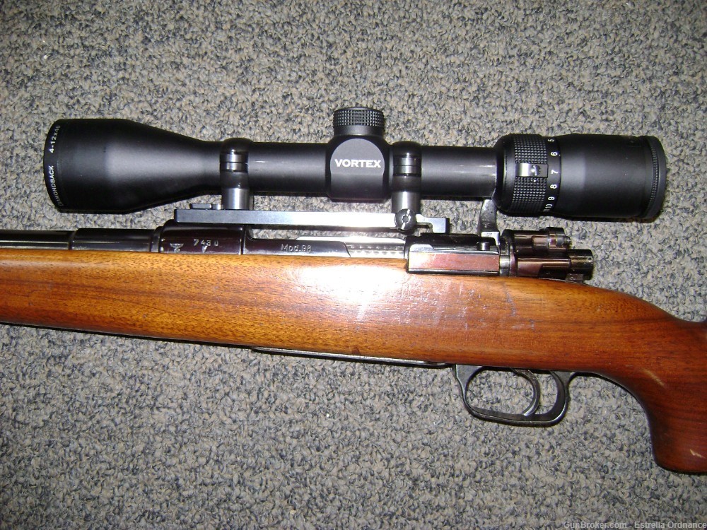 Mauser Model 98 8mm Wood Full Length Mannlicher Stock-img-12