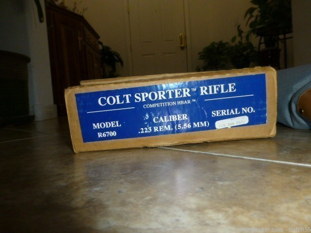 Rare LNIB Colt R6700 Competition H-Bar .223 Rem Sporter-img-2