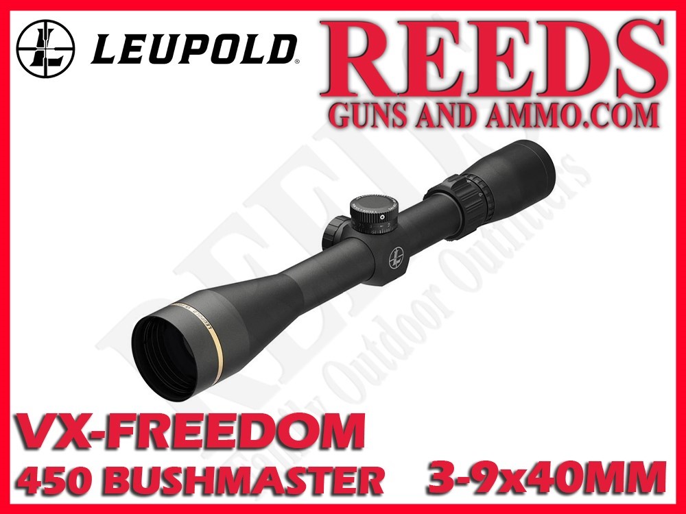 Leupold VX Freedom 3-9x40mm 450 Bushmaster CDS Duplex Reticle 1In 176011-img-0