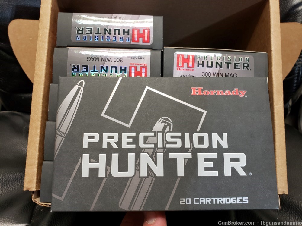 NEW 200 ROUNDS HORNADY .300 WIN MAG ELD-X PRECISION HUNTER 178 ELD X MAGNUM-img-4