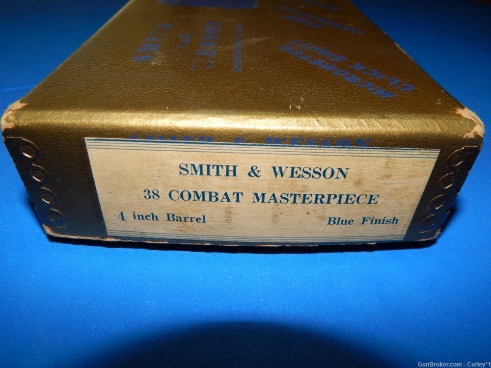 Smith and Wesson K-38 Combat Masterpiece Box-img-14