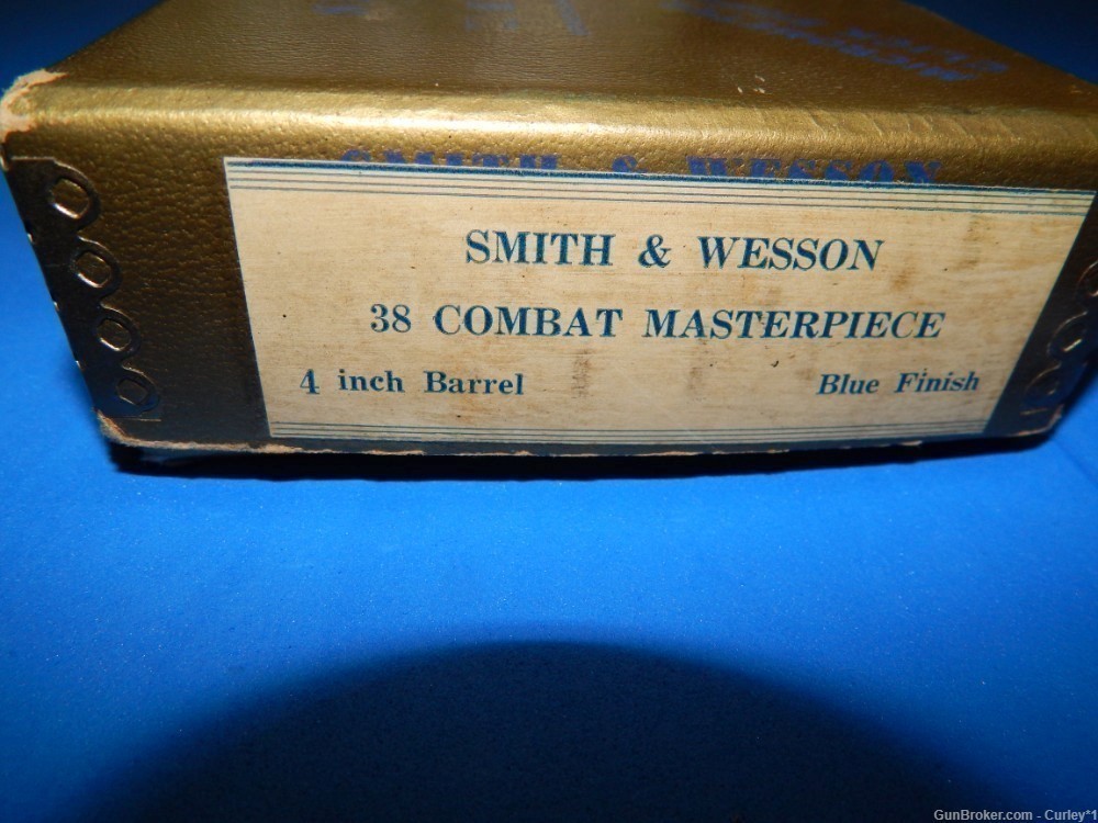 Smith and Wesson K-38 Combat Masterpiece Box-img-9