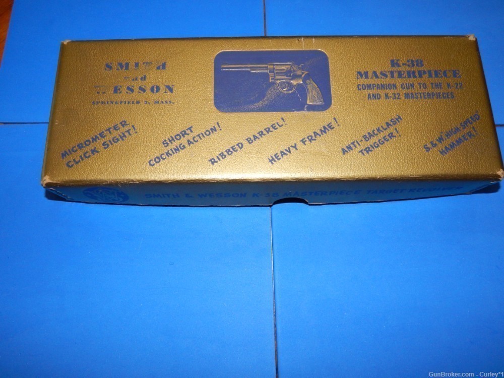 Smith and Wesson K-38 Combat Masterpiece Box-img-16
