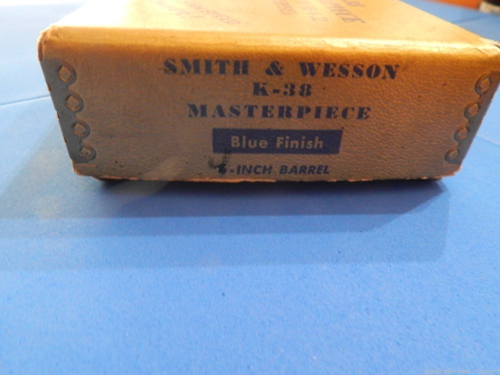 Smith and Wesson K-38 Combat Masterpiece Box-img-12