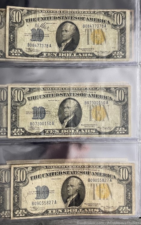 U.S. Paper Currency Collection 30 pieces in Album 1860s-1950s -img-6