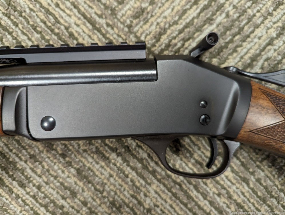 Henry Single Shot Rifle .45-70 22" Bbl H015-4570 w/ Bipod-img-4