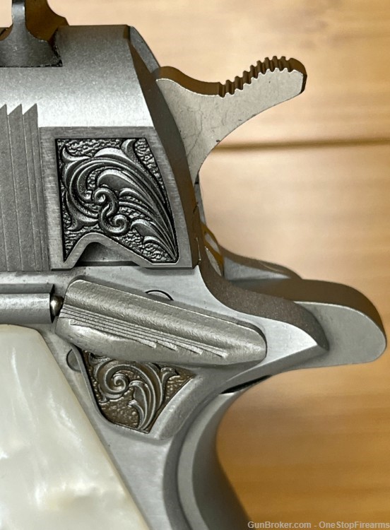 Colt 1911 Custom Deep Engraved Regal by Altamont .38 Super Pistol-img-4
