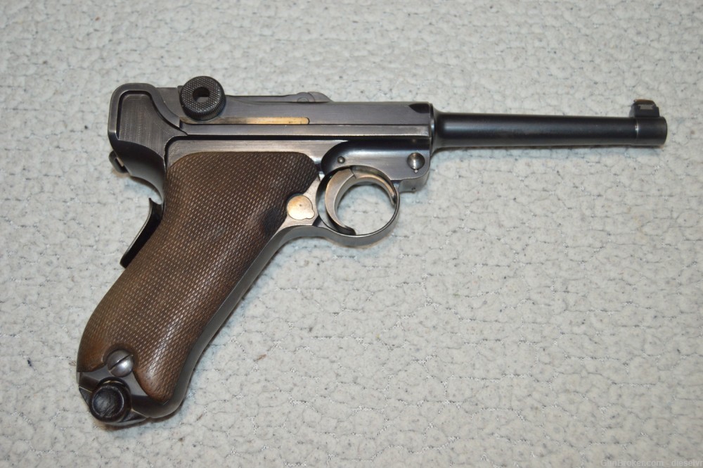VERY NICE DWM American Eagle Luger Numbers Matching -img-0
