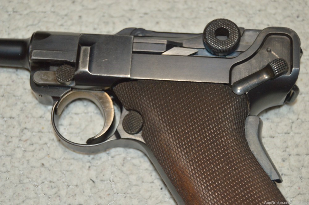 VERY NICE DWM American Eagle Luger Numbers Matching -img-6