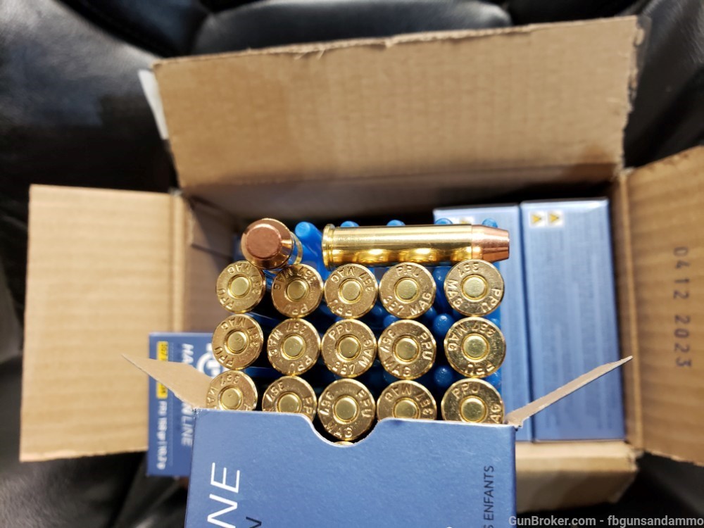 IN STOCK! 500 ROUNDS PPU PRVI 357 MAGNUM 158 FPJ 158FPJ 158GR 38 MAG .357-img-4