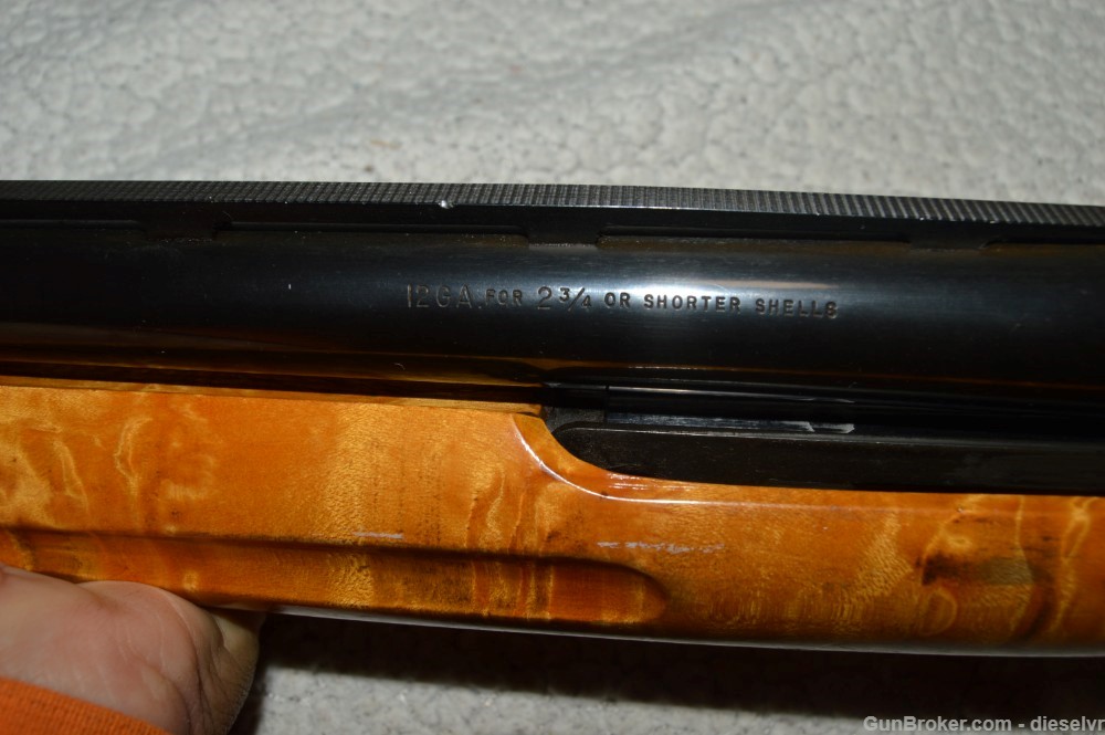 CUSTOM Trap Remington 870 Wingmaster High Gloss Birdseye Maple Stocks-img-16