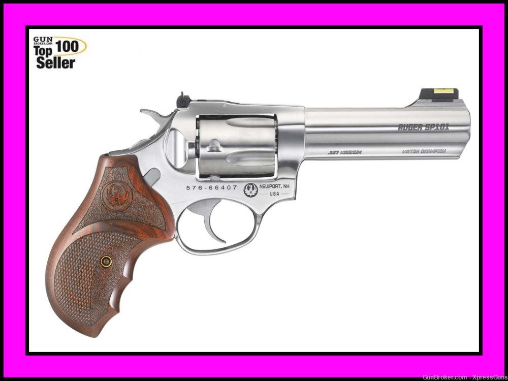 RUGER SP101 "MATCH CHAMPION" 357 MAG 4.2" [LOW PRICE - FAST SHIP]-img-0