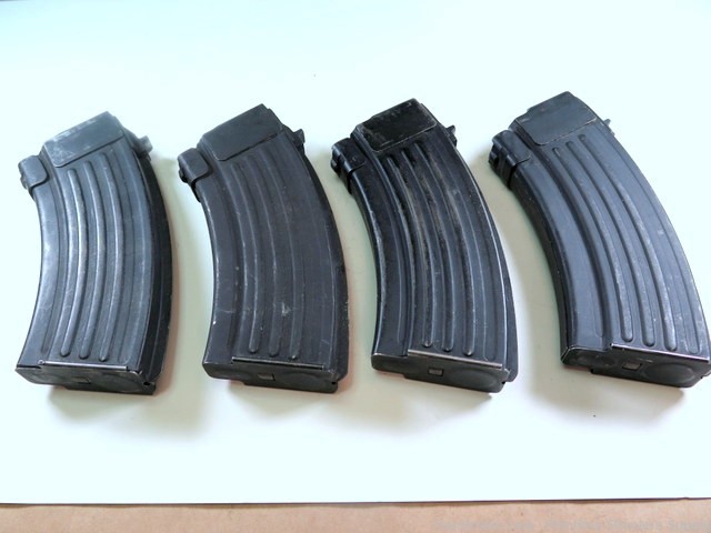 AK47 7.62x39 20-rd Magazines lot of 4 with Pouch-img-2