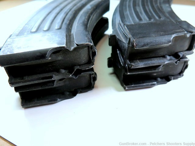 AK47 7.62x39 20-rd Magazines lot of 4 with Pouch-img-4