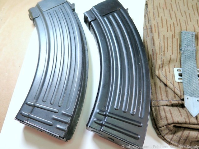 AK47 7.62X39 30-RD Magazines Lot of 4 With Pouch-img-3