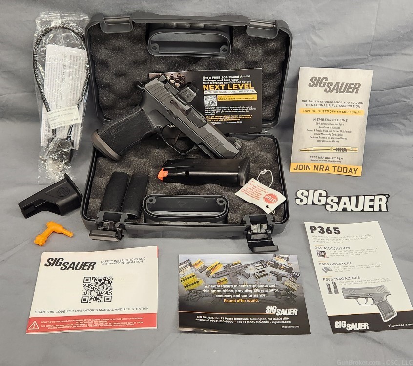 Sig Sauer P365 X-Macro pistol 9mm w/ Romeo Zero Elite optic-img-21