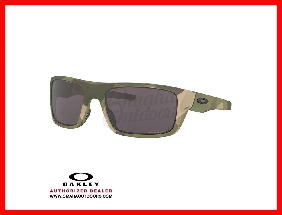 Oakley SI Drop Point MultiCam Sunglasses Gray Prism Lens OO9367-2860-img-0
