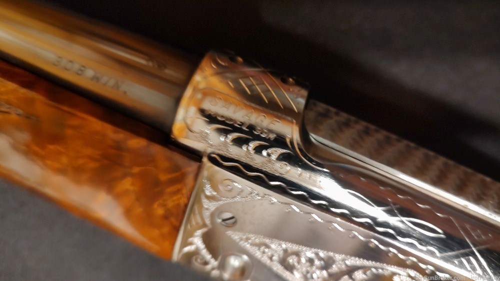 Savage 1899 99M .308 Engraved Gorgeous! Appears Unfired!-img-12