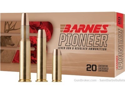 Barnes Bullets Pioneer .357 Mag 180 Grain Original – 20 Rounds