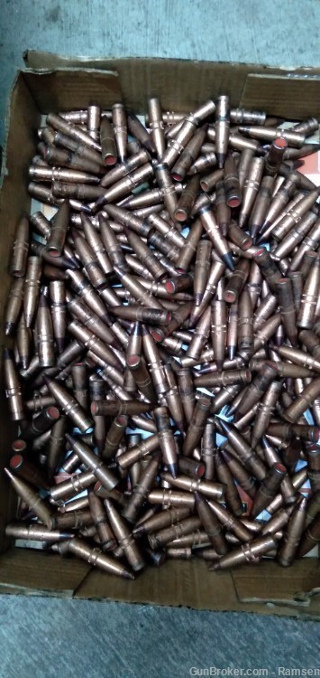 BMG M2HB .50 cal M17 Tracer Projectiles 643 grn 250 QTY-img-0