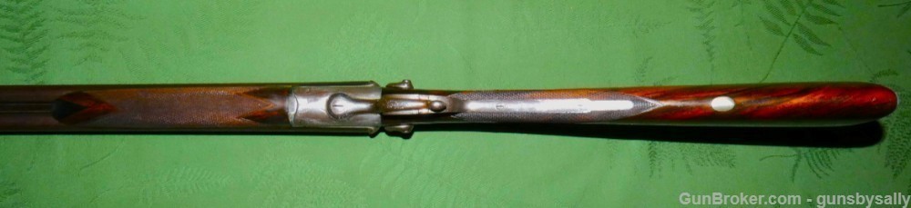 Scarce G W Bales Engraved English Double Rifle .500  Antique from Ipswich-img-10