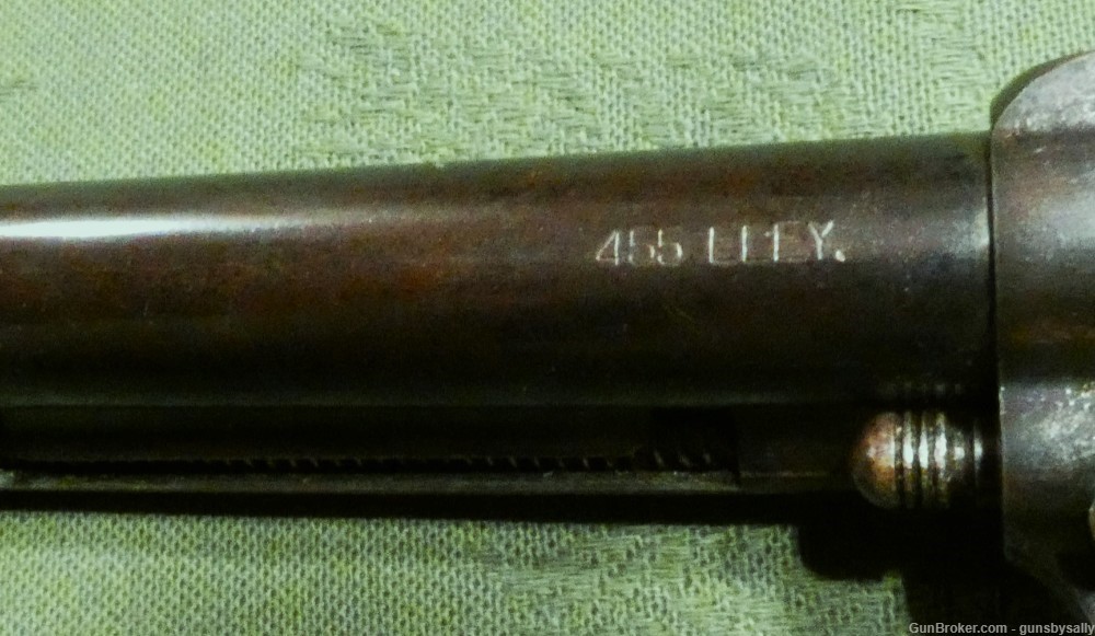 Very Important Cased Colt Pre-Bisley Flattop Target in .455 Eley Made 1894-img-5