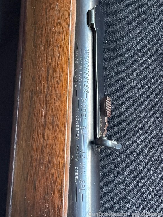 1964- Winchester Model 94 Lever 32 Win Spl, 20”-img-14