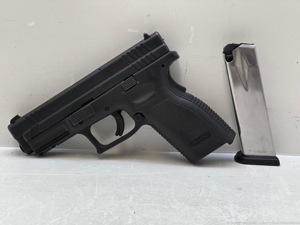 Springfield XD9 XD 9mm Semi Auto Pistol With One Magazine-img-0
