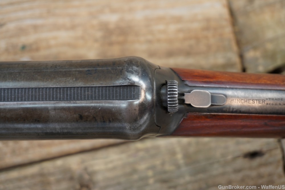 Winchester Model 1911 HIGH CONDITION original 26" CYL "Brush Gun" C&R nice -img-32