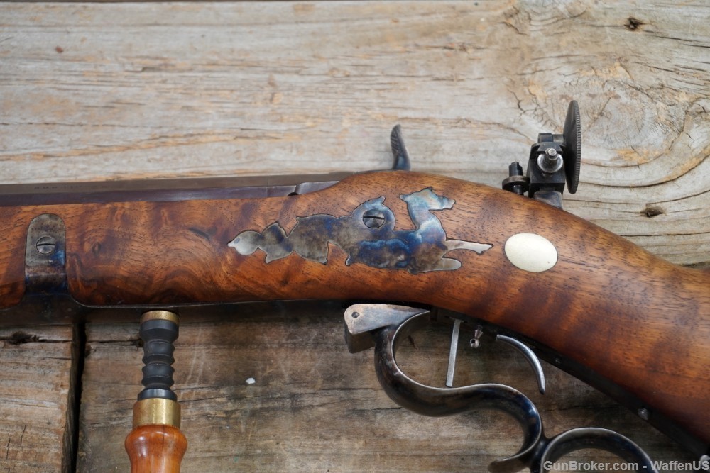 Pedersoli Bristlen Morges SWISS .44 percussion target rifle MUST SEE 44-img-19