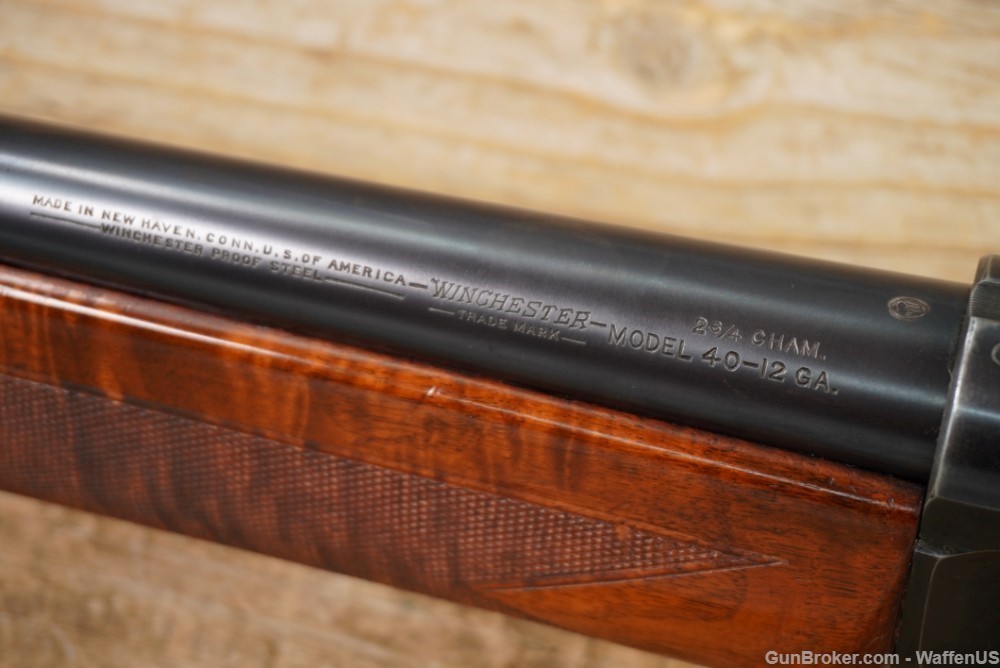 Winchester Model 40 factory SKEET high condition 3-digit SN 1940 EXC WOOD -img-41