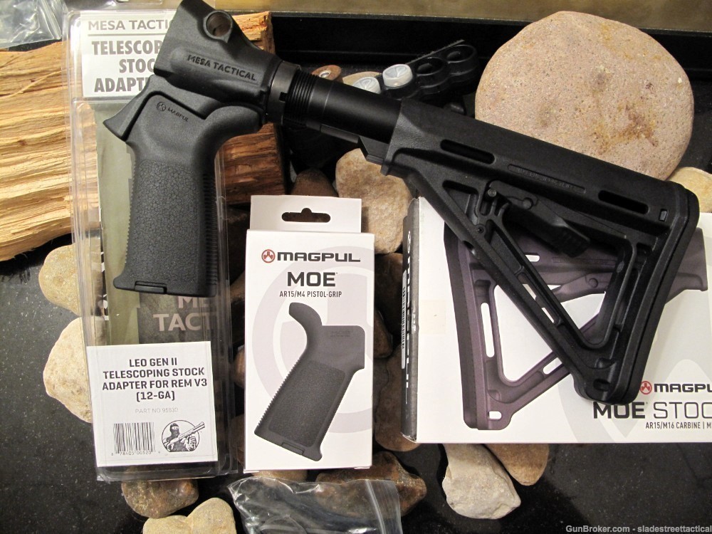 Magpul + Mesa Tactical Stock Remington TAC 13 Pistol Grip 6 POSITION +SHIM!-img-0