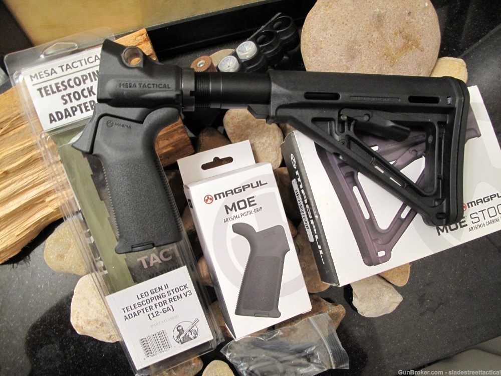Magpul + Mesa Tactical Stock Remington TAC 13 Pistol Grip 6 POSITION +SHIM!-img-7