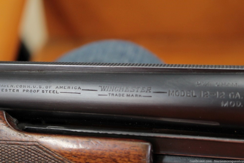 Winchester Model 12 Skeet With Extra Matching Forearm   (Rare)-img-10